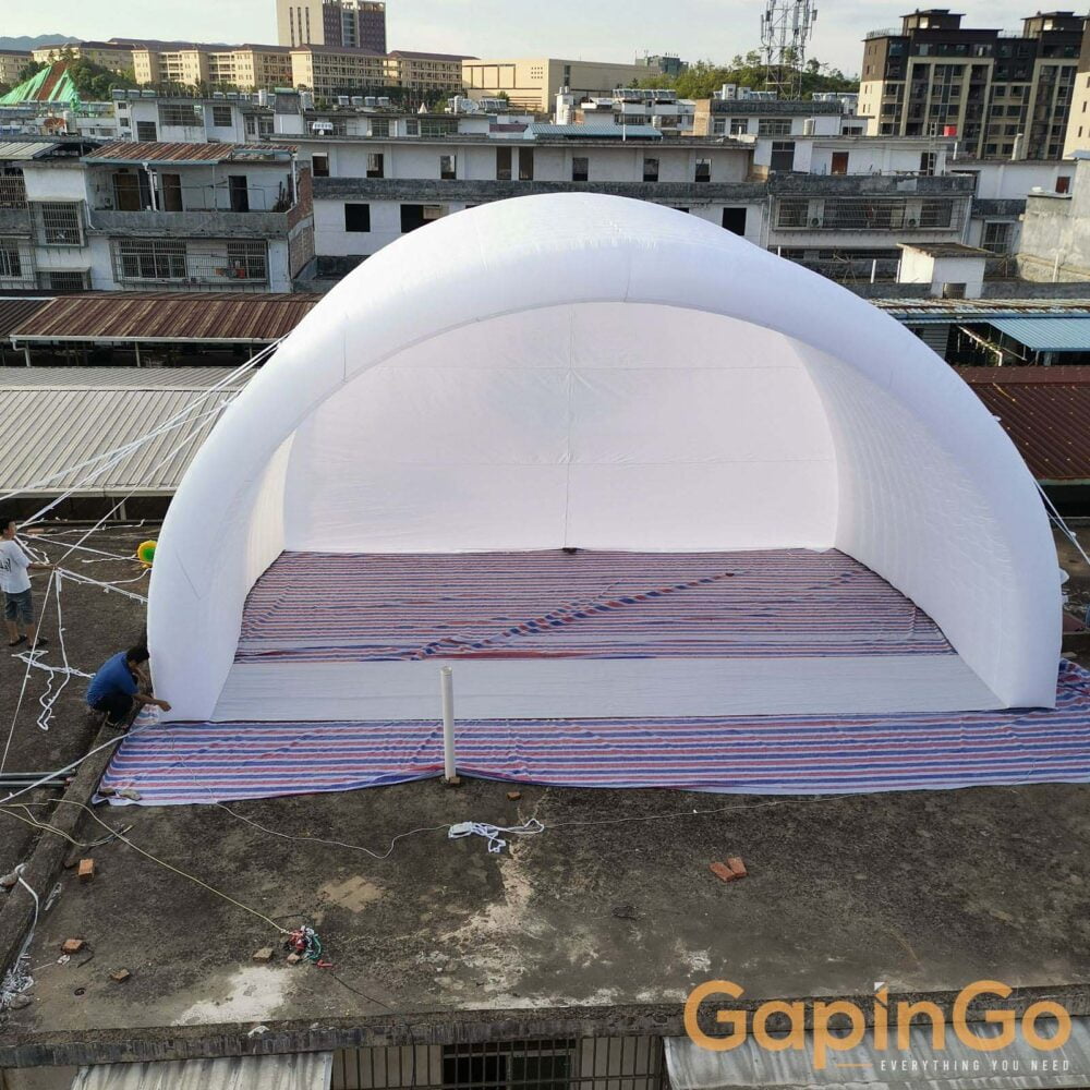 Inflatable Stage Tent Portable Roof Cover Shelter Event Canopy Outdoor