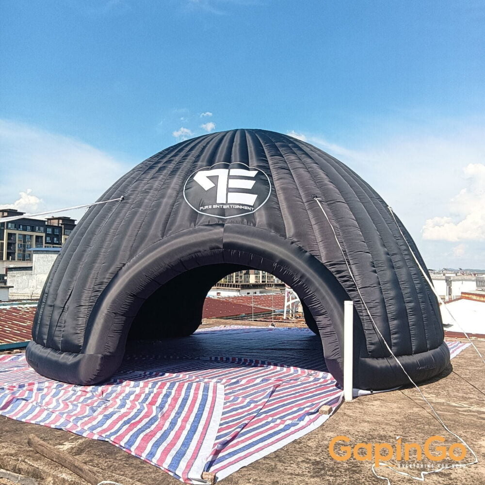 26.2ft Inflatable Dome Tent Igloo Disco DJ Booth Party Pavilion Tent Bar House