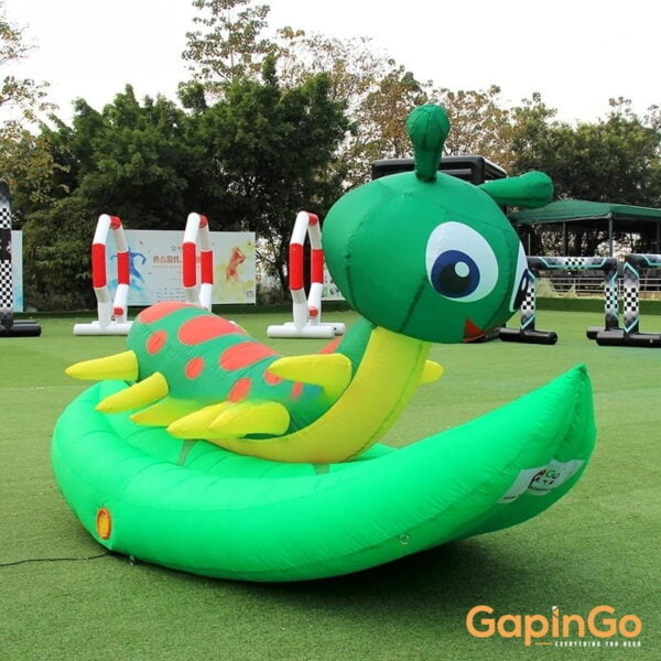 3x1.8x2.1 Meters Inflatable Caterpillar Decorations Inflated Cartoon Toys for Party Event Home Decoration