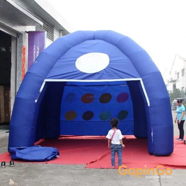 4x4 Meters Inflatable Spider Dome Tent With LOGO Printing For Outdoor Camping