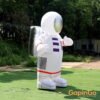 Inflatable Astronaut Model With LED Lights For Decoration / Custom Made Inflated Space Pilot