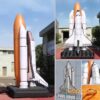 inflatable rocket / inflatable rocket ship / inflatable rocket toy