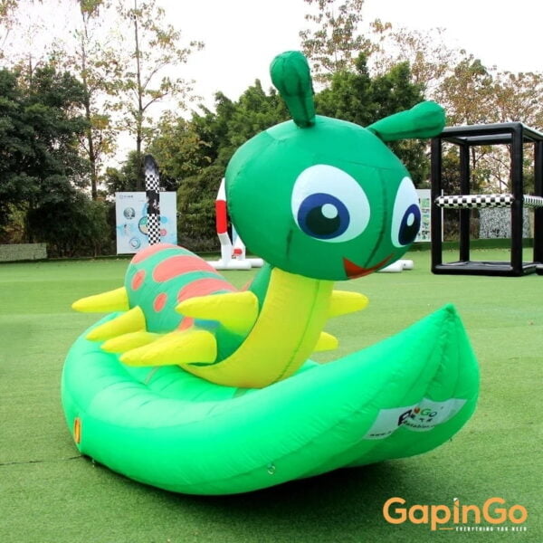 3x1.8x2.1 Meters Inflatable Caterpillar Decorations Inflated Cartoon Toys for Party Event Home Decoration