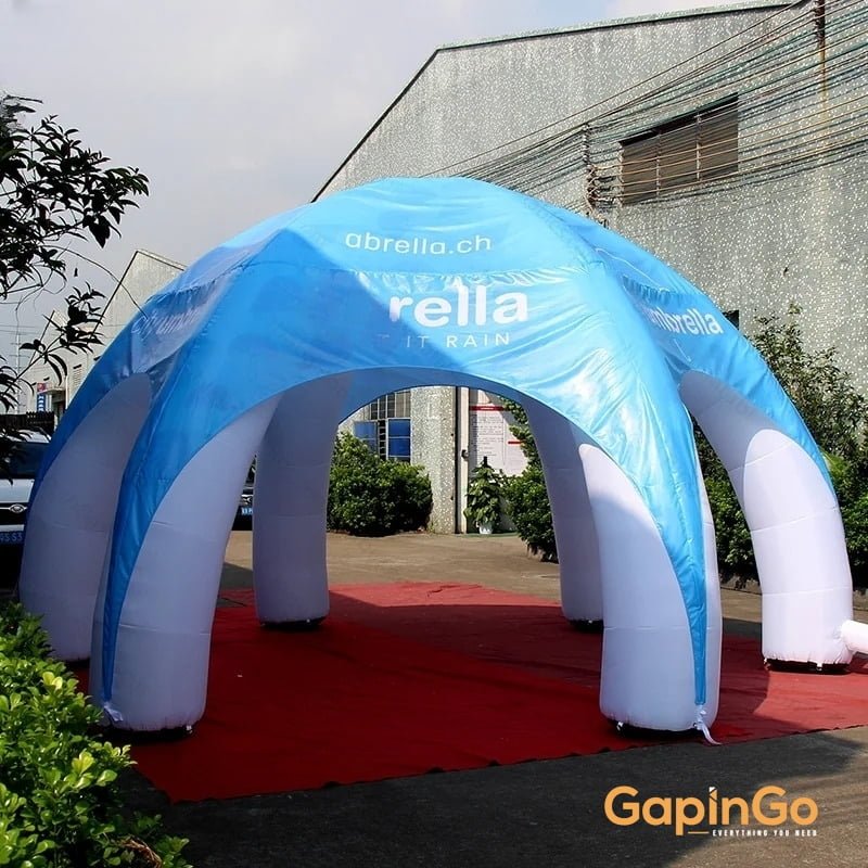 6x6x3 Meters Inflatable 6 Legs Spider Tent / Blow-up Gazebo With Logo Printing