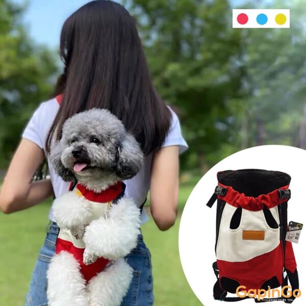 Mesh Pet Dog Carrier Adjustable Backpack Breathable Outdoor Travel Products Bags For Small Dog Cat Chihuahua Pet Backpack