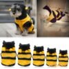 Bee Pet Puppy Coat Apparel Outfit Fleece Clothes Dog Cat Hoodie Fancy Costume Pet Clothes Bee Dog Cat Hoodie Fancy Costume